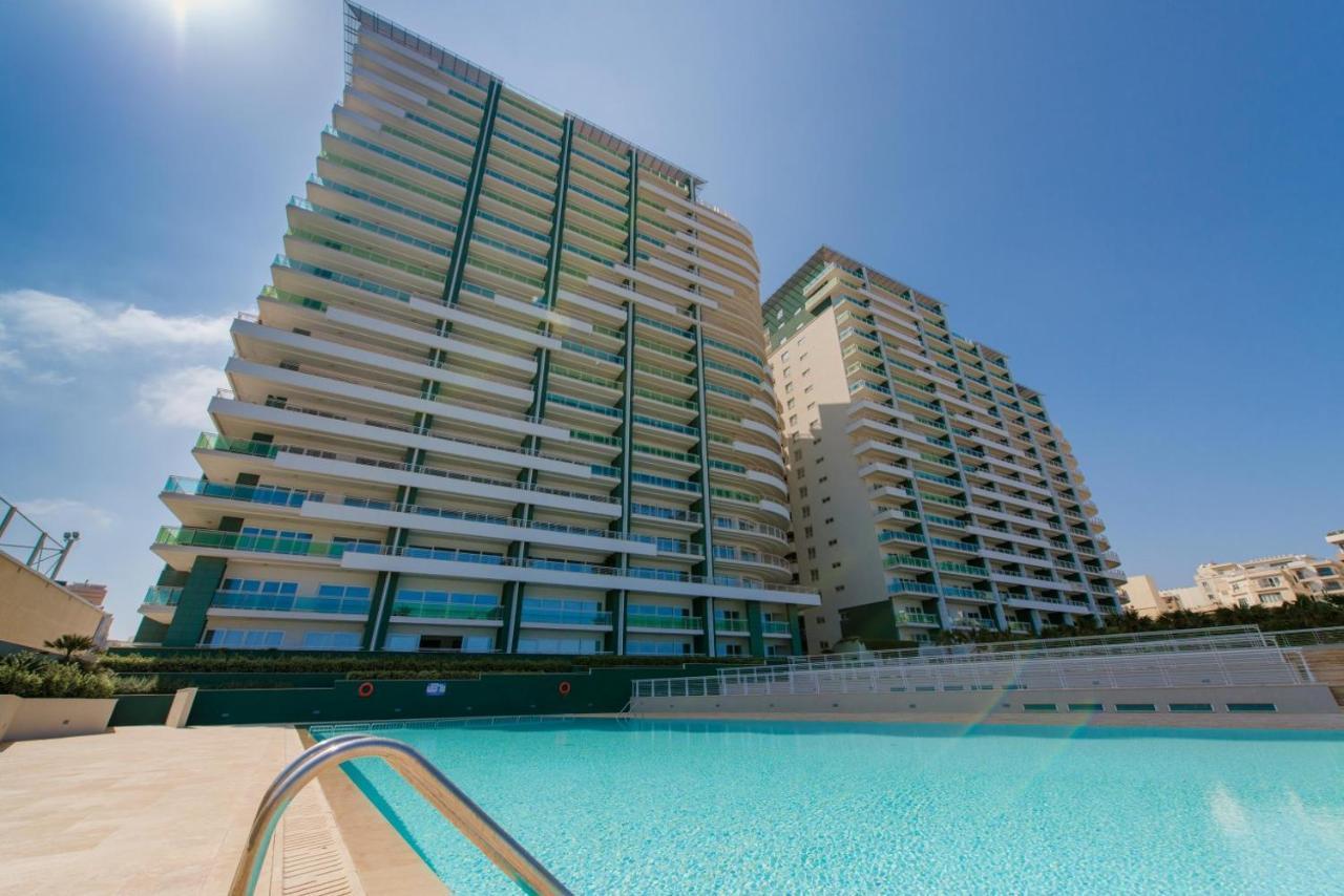 Luxury Apartment Inc Pool & Views สลีมา ภายนอก รูปภาพ